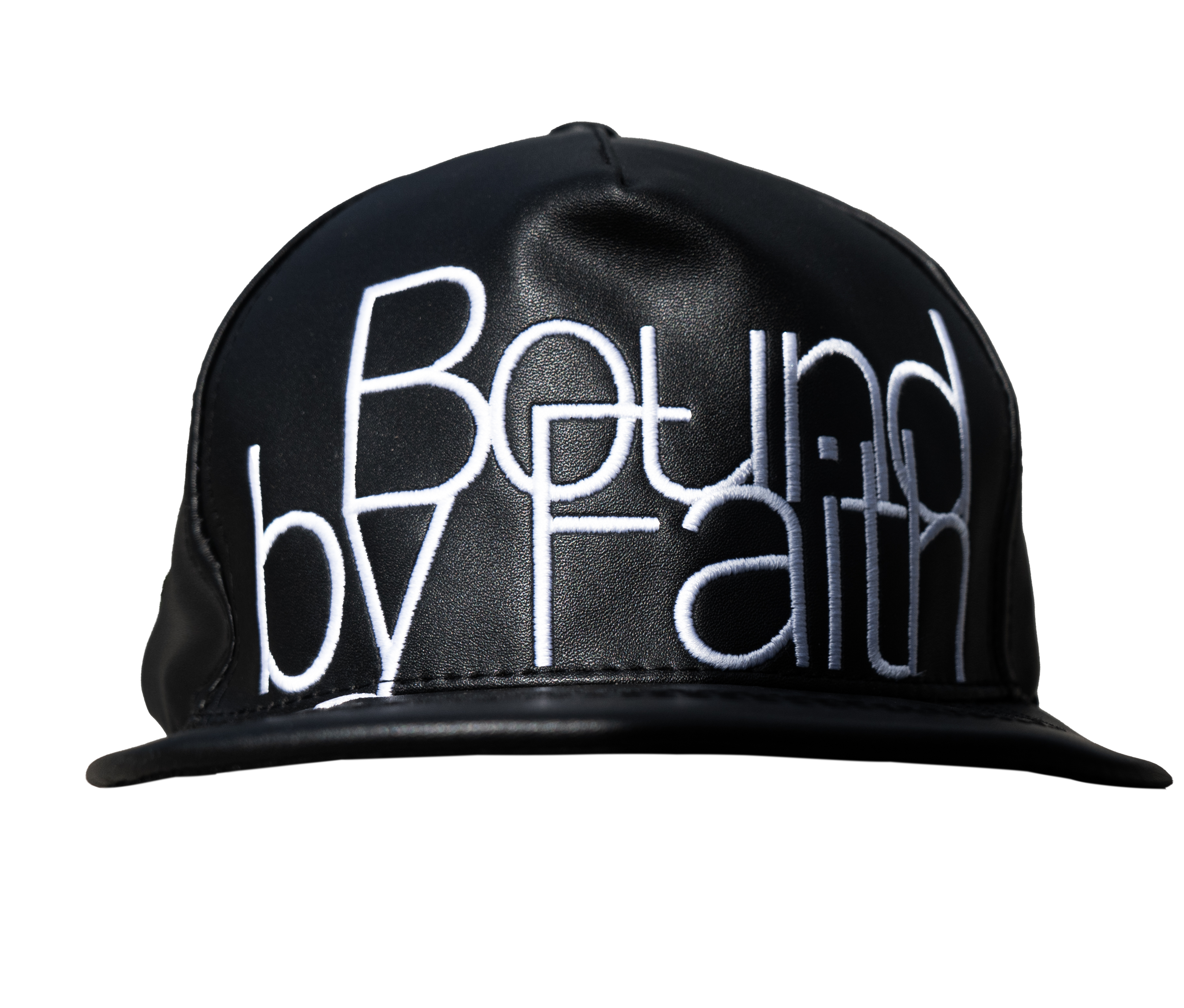 BoundByFaith Leather Snapback