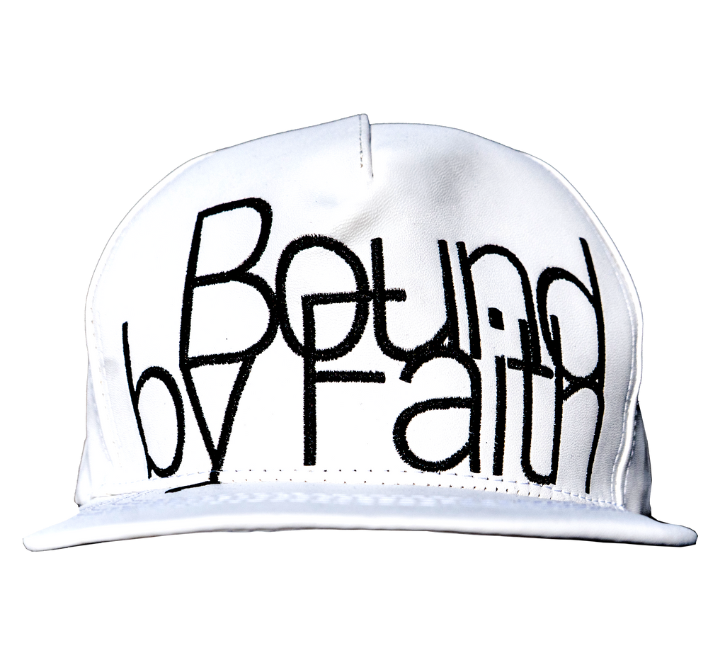 BoundByFaith Leather Snapback