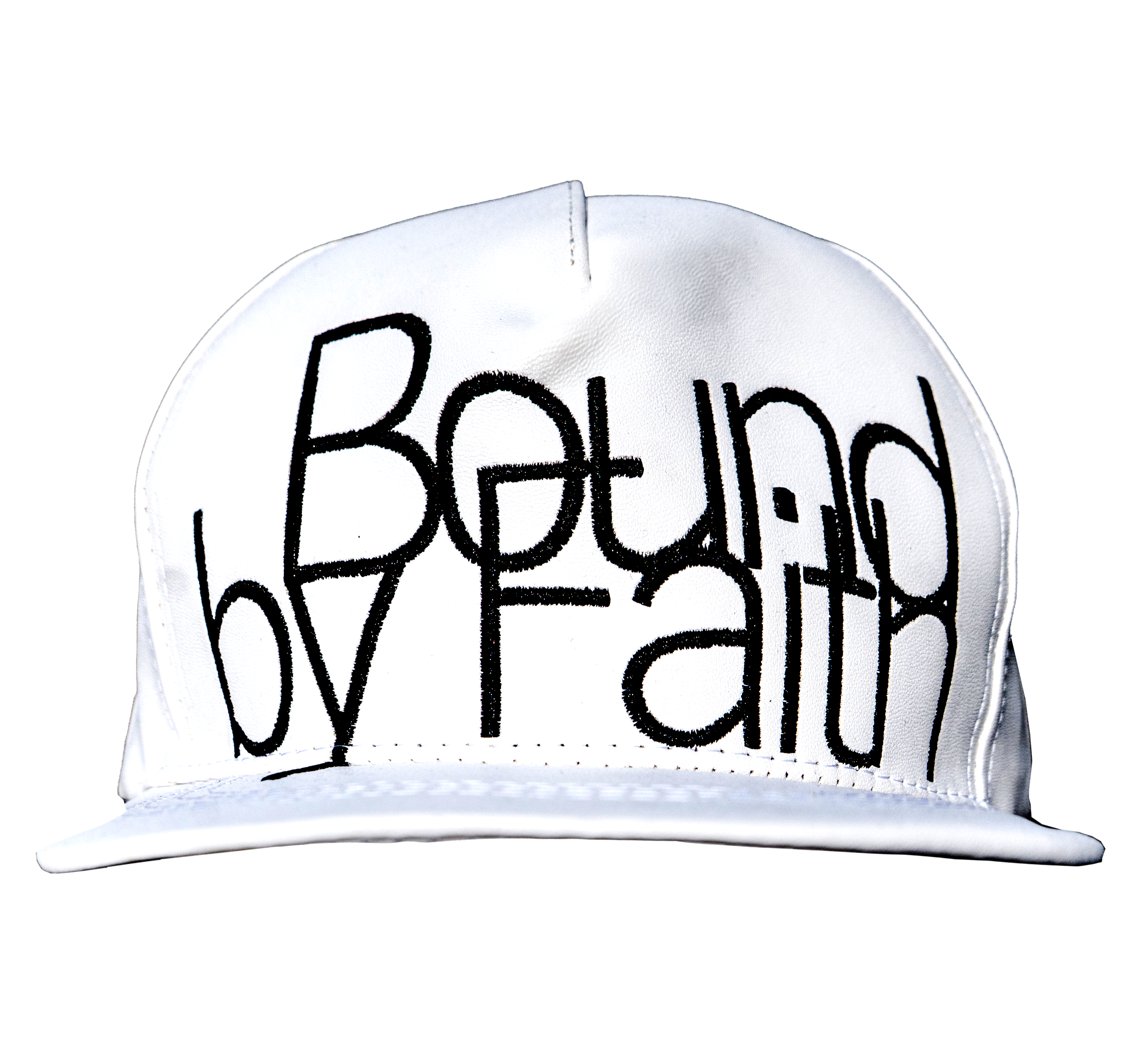 BoundByFaith Leather Snapback
